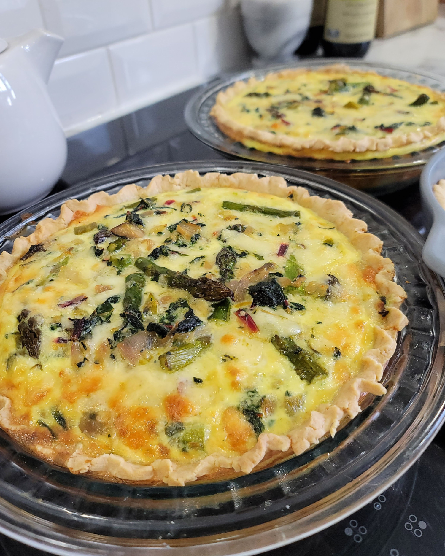 Spring Vegetable Quiche