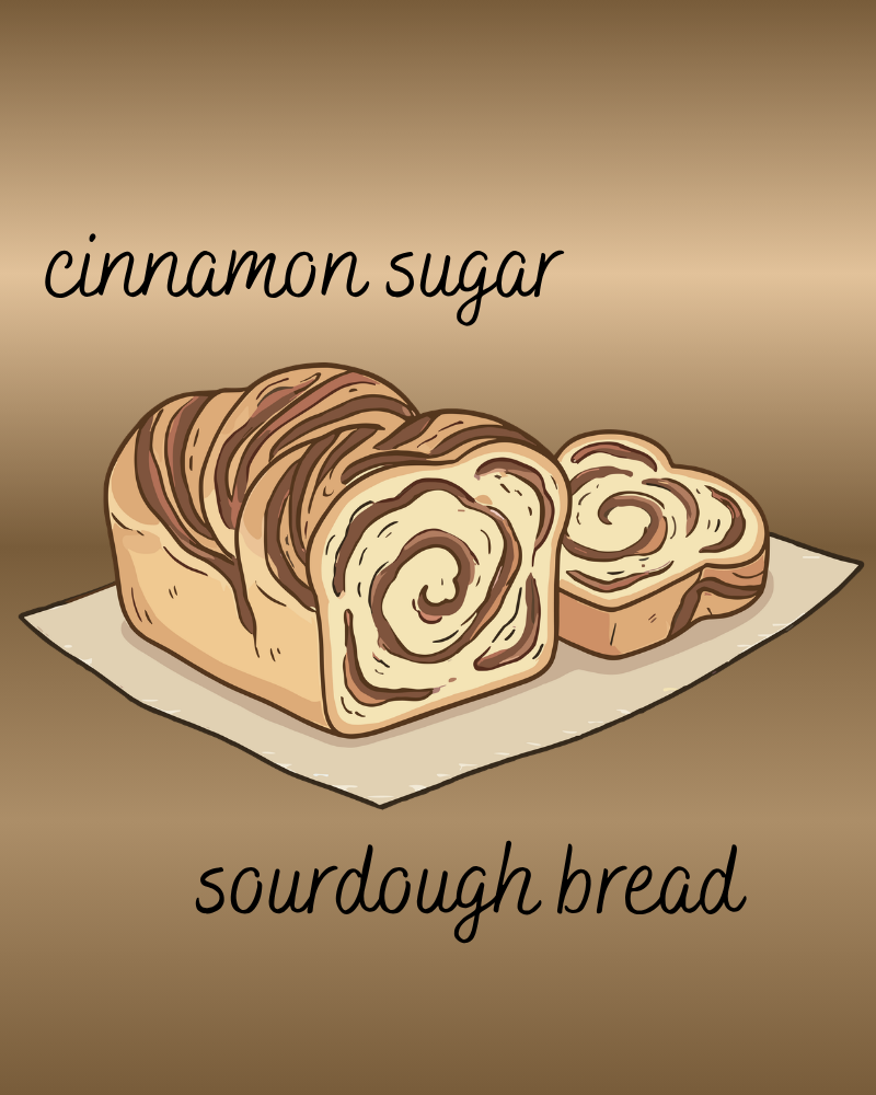 Sourdough Bread, Cinnamon Sugar