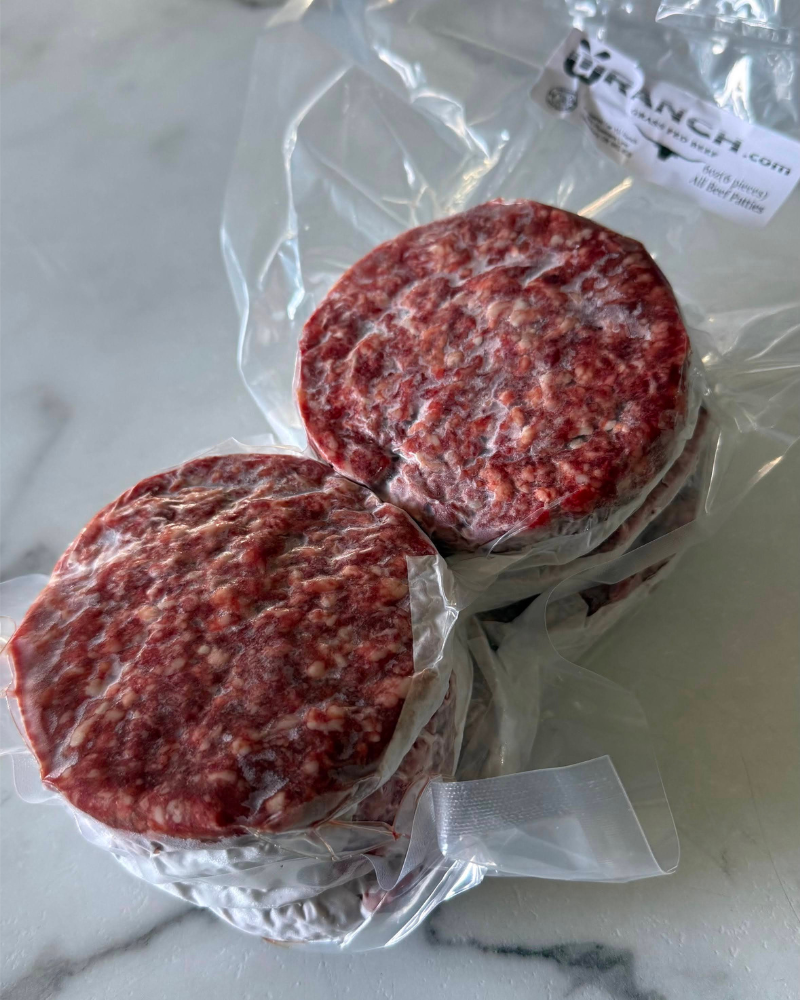 YU Ranch Premium Beef Burgers, 6-pack